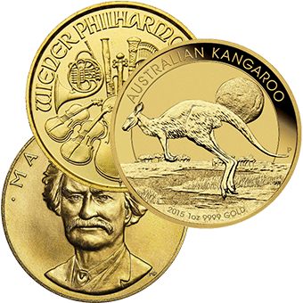 Gold Assorted 1oz Coins